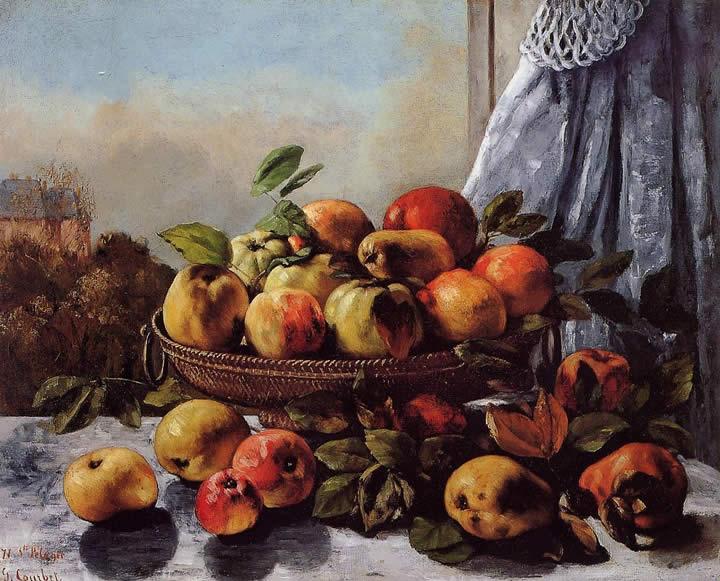 Gustave Courbet Still Life Fruit